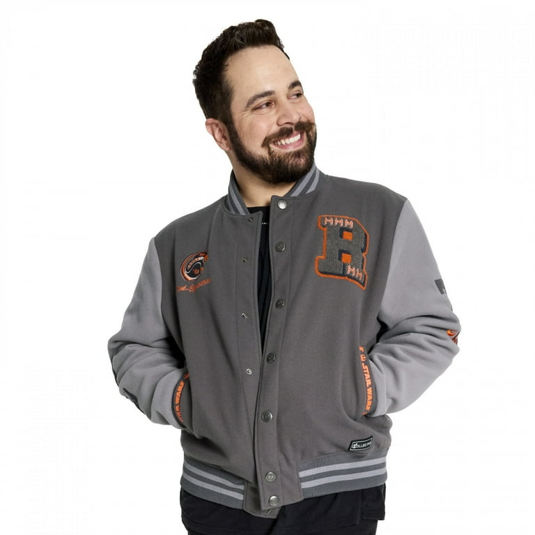 Star Wars 869104-3xlarge Men Rebel Alliance Varsity Jacket by