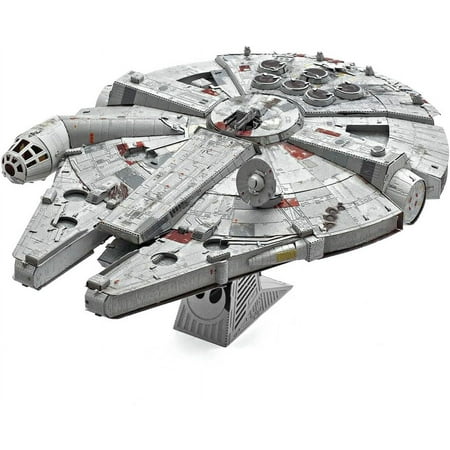 Metal Earth Premium Series Star Wars Millennium Falcon Color 3D Metal Model Kit Fascinations