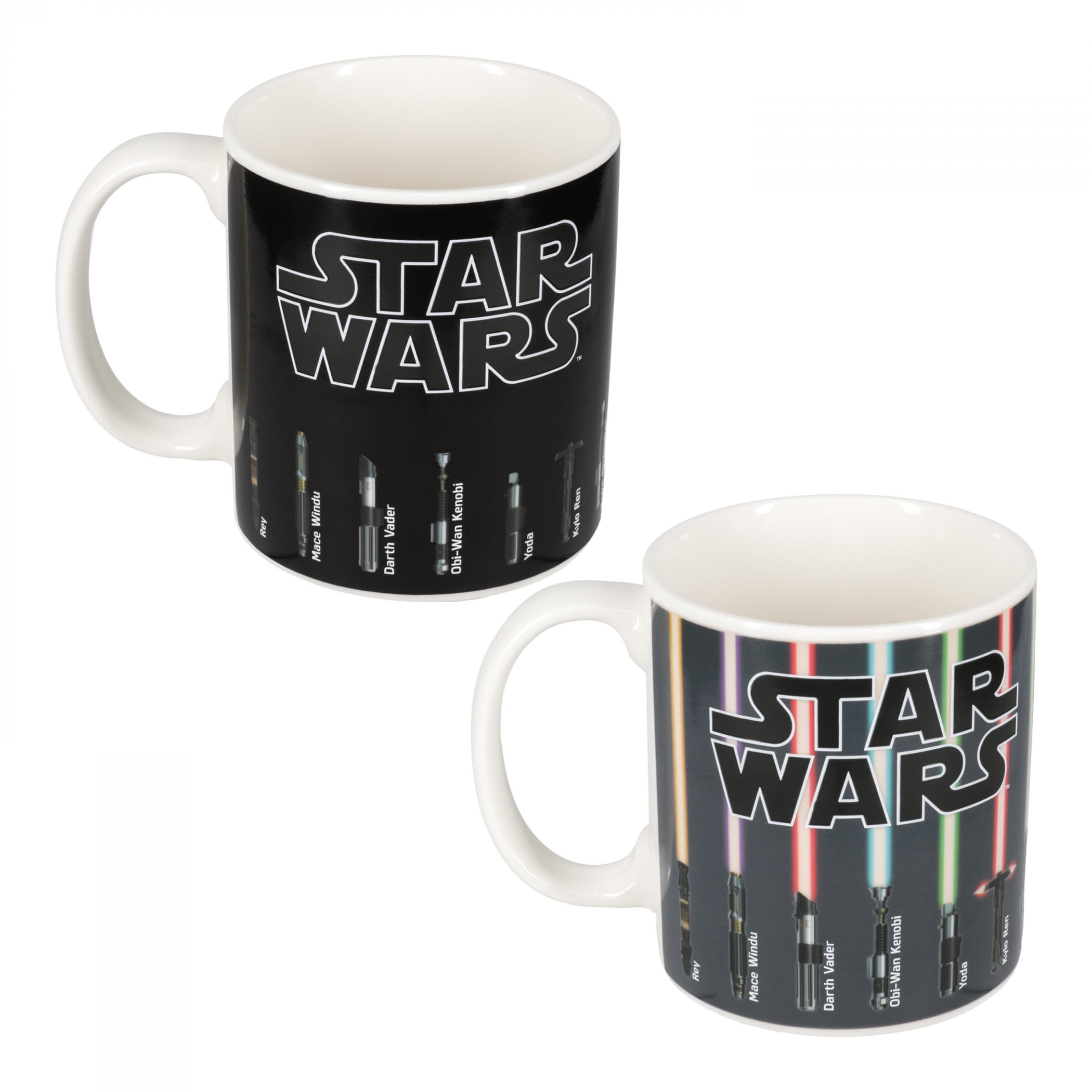 875406 10 oz Star Wars Lightsaber Heat Changing Ceramic Mug