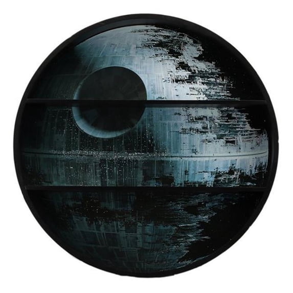 Star Wars 90170025-S Death Star Wood Shelf