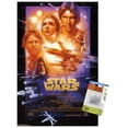 thumbnail image 1 of Star Wars: A New Hope - One Sheet Wall Poster with Push Pins, 14.725" x 22.375", 1 of 4