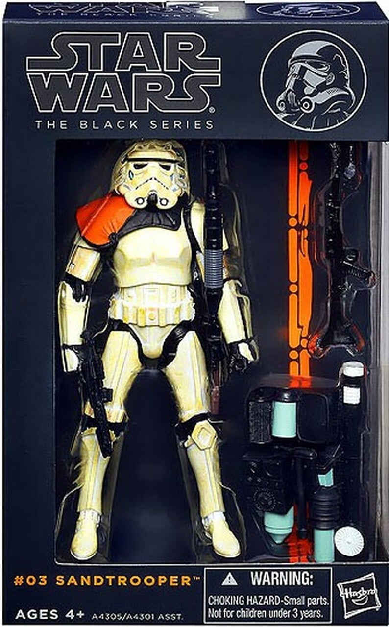 Star Wars A New Hope Black Series Wave 1 Sandtrooper Action Figure