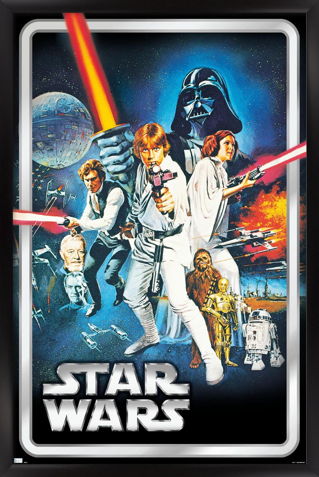 Star Wars: A New Hope - Classic Pose Wall Poster, 14.725