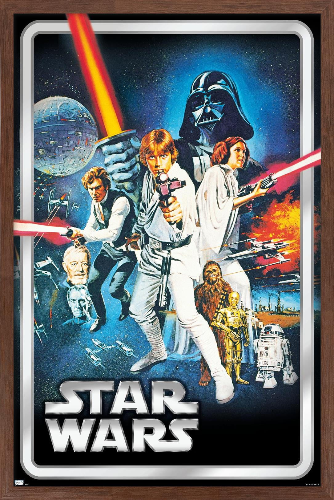 Star Wars: A New Hope - Classic Pose Wall Poster, 14.725