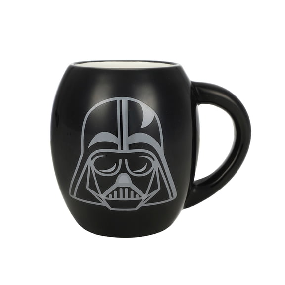 Star Wars: A New Hope Darth Vader 18 oz Ceramic Oval Mug for Hot & Cold Drinks
