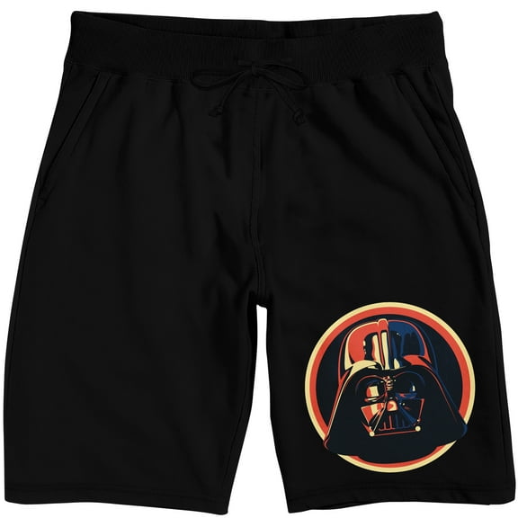 Star Wars A New Hope Darth Vader Adult Black Sleep Pajama Shorts-XS