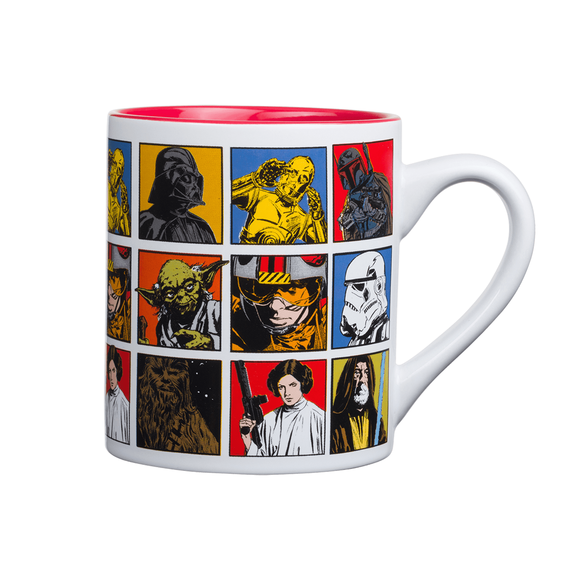 Star Wars: A New Hope Episode 4 Character Grid Ceramic Mug | Holds 14 ...