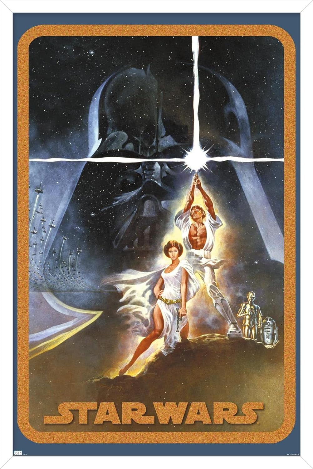Star Wars: A New Hope - Galaxy Pose Wall Poster, 22.375