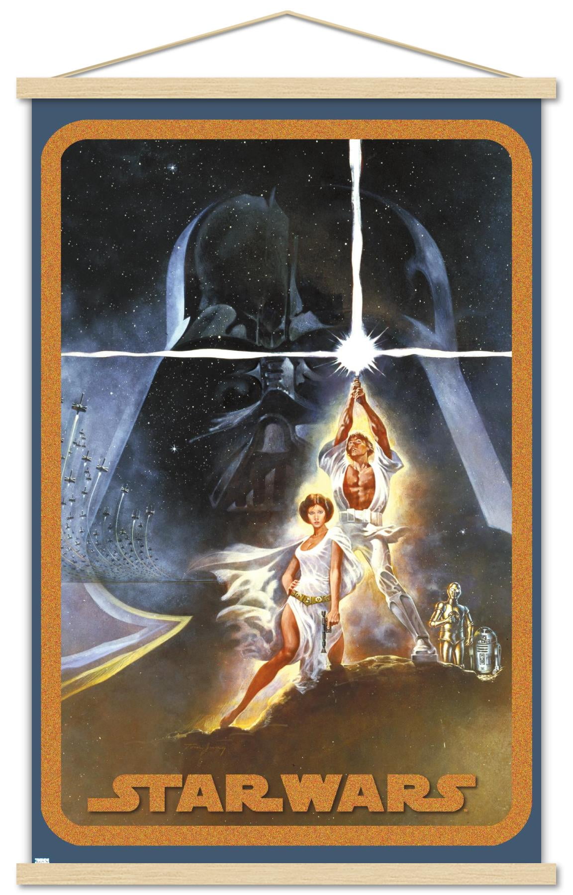 Star Wars: A New Hope - Galaxy Pose Wall Poster, 22.375