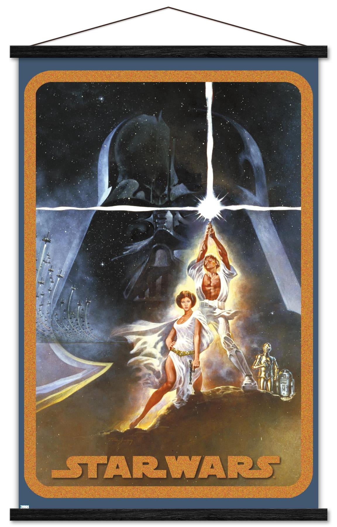 STAR WARS A New Hope 限定ポスター フレーム付き Amazon.com: Star Wars: A New Hope - Classic Pose Wall Poster, 34L