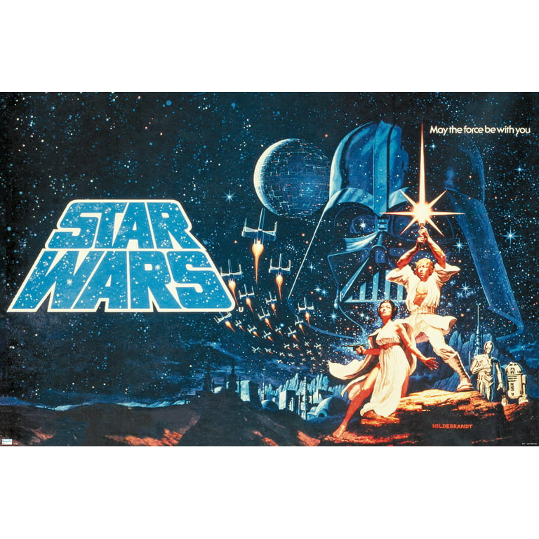 Star Wars: A New Hope - Horizontal Banner Wall Poster, 14.725 x 22.375 