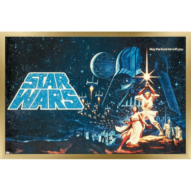 Star Wars: A New Hope - Horizontal Banner Wall Poster, 22.375