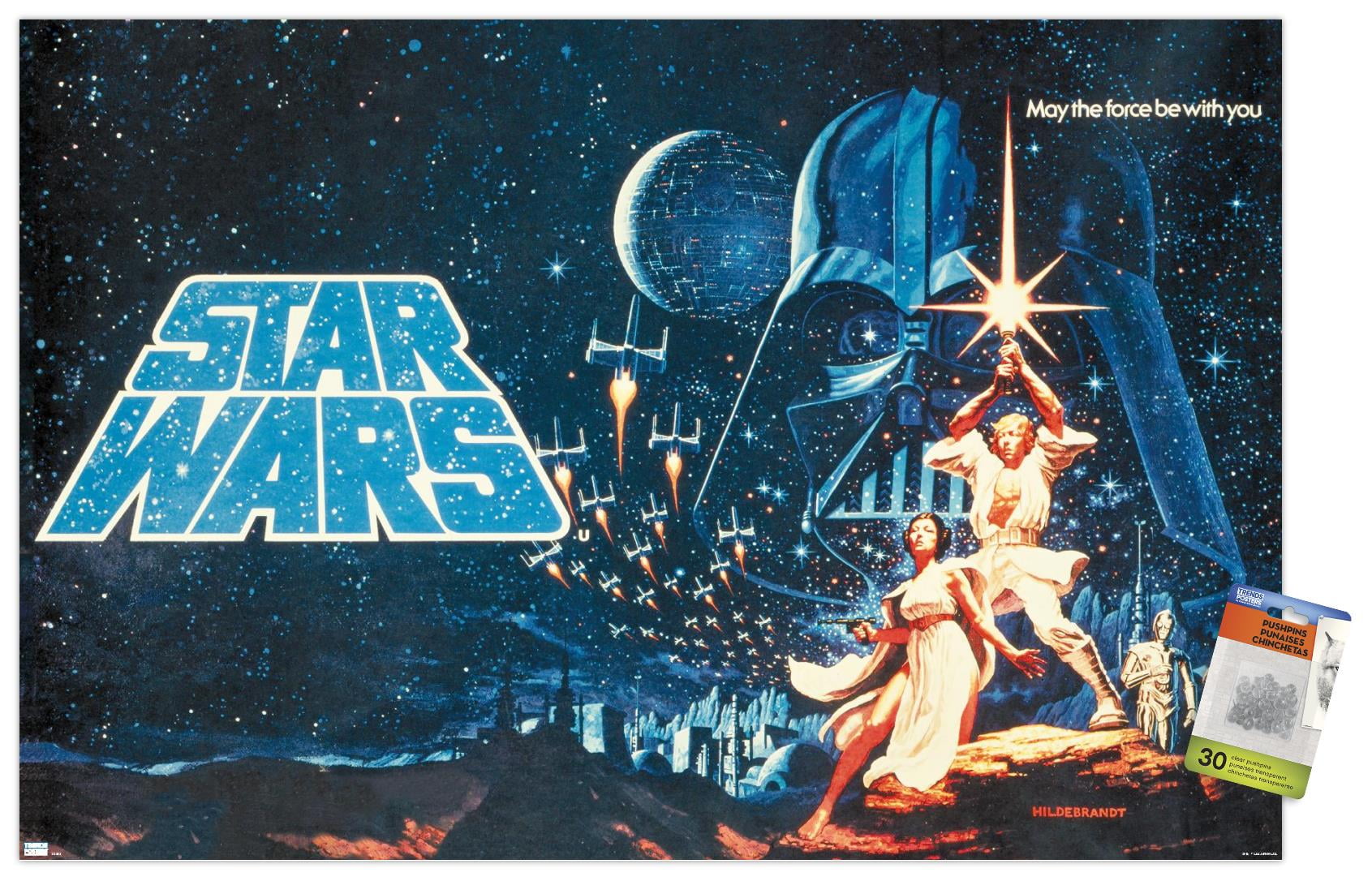 Star Wars: A New Hope - Horizontal Banner Wall Poster, 22.375
