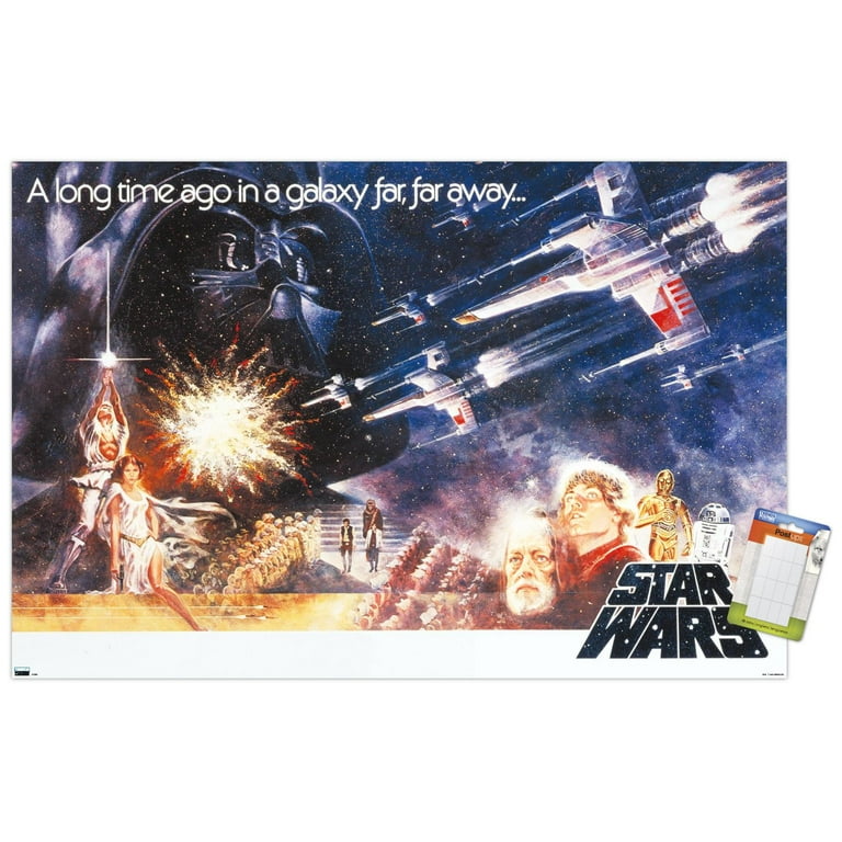 Star Wars: A New Hope - Horizontal One Sheet Wall Poster, 22.375
