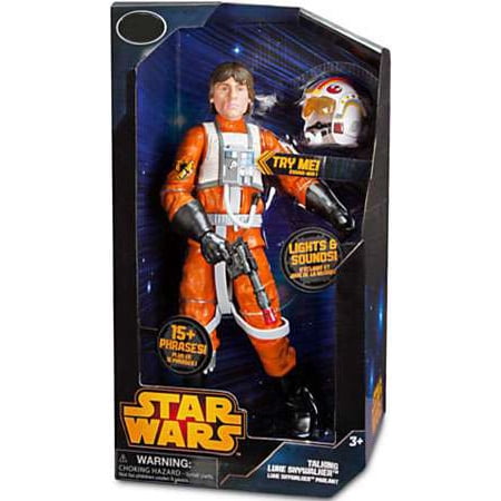Star Wars A New Hope Luke Skywalker X-Wing Pilot Action Figure (Talking)