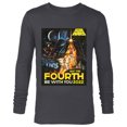 thumbnail image 1 of Star Wars A New Hope May The Fourth Be With You Vintage - Long Sleeve T-Shirt for Men - Customized-Charcoal Heather, 1 of 5