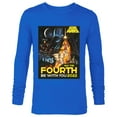 thumbnail image 1 of Star Wars A New Hope May The Fourth Be With You Vintage - Long Sleeve T-Shirt for Men - Customized-Navy, 1 of 5