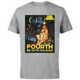 thumbnail image 1 of Star Wars A New Hope May The Fourth Be With You Vintage - Short Sleeve Cotton T-Shirt for Adults - Customized-Athletic Heather, 1 of 5