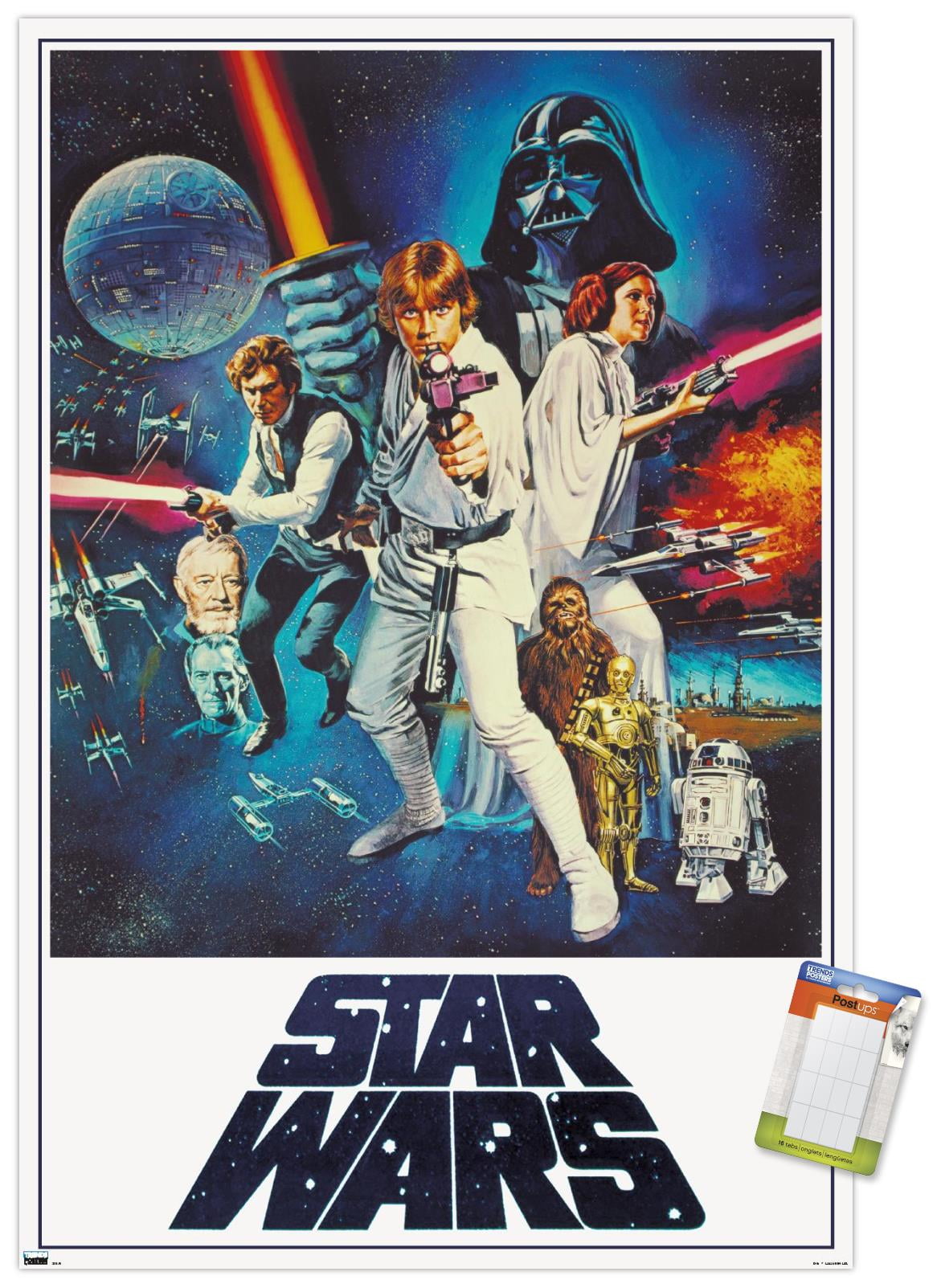 Star Wars: A New Hope - One Sheet (No Billing Block) Wall Poster
