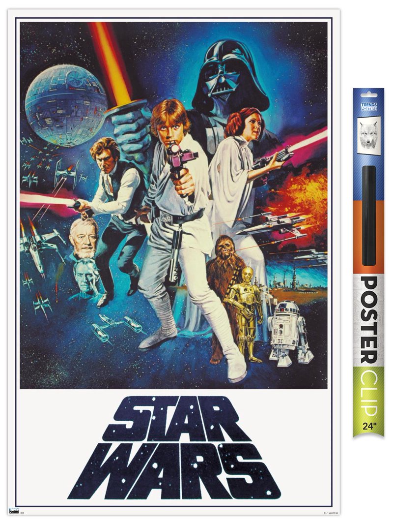 Star Wars: A New Hope - One Sheet (No Billing Block) Wall Poster