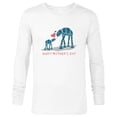 thumbnail image 1 of Star Wars AT-AT Walkers Happy Mother's Day - Long Sleeve T-Shirt for Men - Customized-White, 1 of 5
