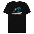 thumbnail image 1 of Star Wars AT-AT Walkers Happy Mother's Day - Short Sleeve Blended T-Shirt for Adults - Customized-Black, 1 of 5
