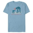 thumbnail image 1 of Star Wars AT-AT Walkers Happy Mother's Day - Short Sleeve Blended T-Shirt for Adults - Customized-Ocean Blue, 1 of 5