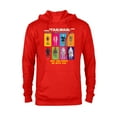 thumbnail image 1 of Star Wars Action Figures May The Force Be With You - Pullover Hoodie for Adults - Customized-Red, 1 of 5