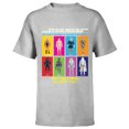thumbnail image 1 of Star Wars Action Figures May The Force Be With You - Short Sleeve T-Shirt for Kids - Customized-Athletic Heather, 1 of 5