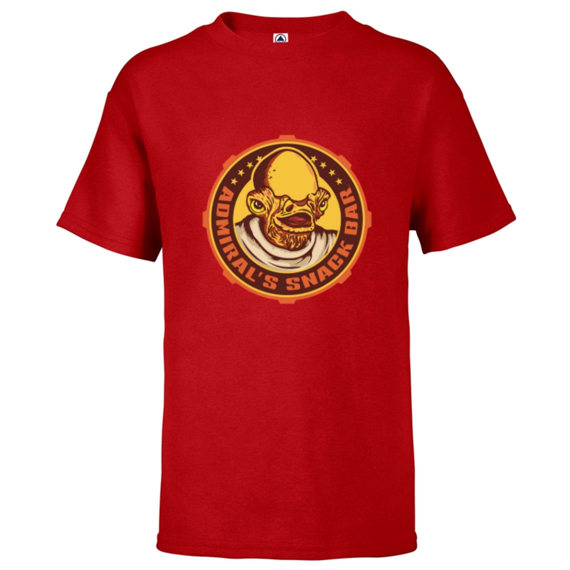 Star Wars Admiral Ackbar Admiral s Snack Bar Logo Funny Short Sleeve star-wars-admiral-ackbar-admiral-s-snack-bar-logo-funny-short-sleeve