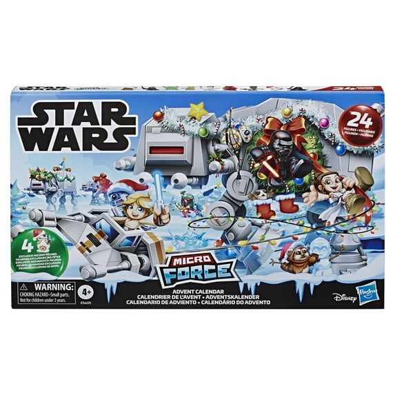 Star Wars Advent Calendar, 24 Surprise Figures, 7 Exclusive Stickers