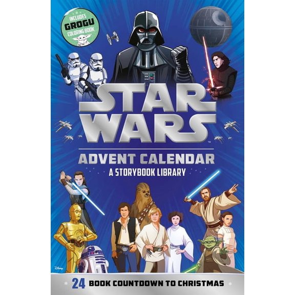 Star Wars: Advent Calendar : a Storybook Library with 24 Intergalactic Books to Read Every Day before Christmas (Hardcover)