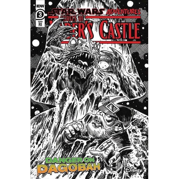 Star Wars Adventures: Ghosts of Vader's Castle #3C VF ; IDW Comic Book