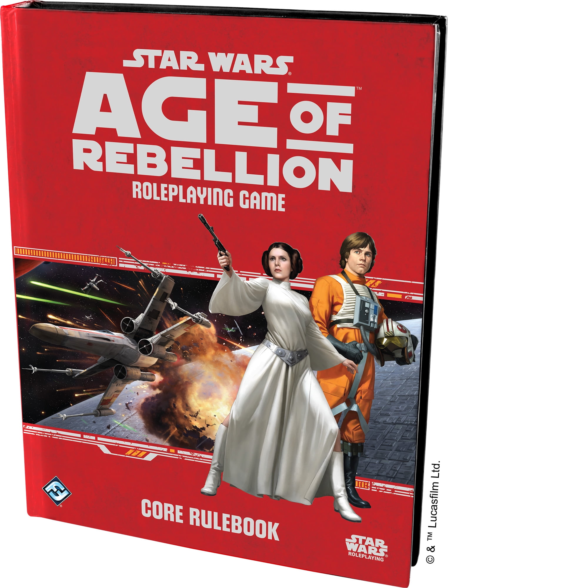 STAR WARS: AGE OF REBELLION RPG CORE RULEBOOK Star Wars: Age of Rebellion Role Playing Game Core Rulebook, from Asmodee