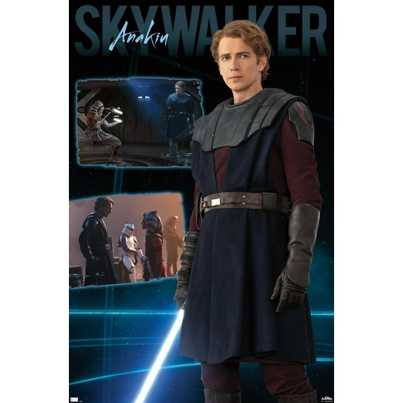 Star Wars: Ahsoka - Anakin Skywalker Wall Poster, 22.375" x 34"