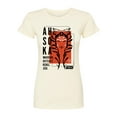 thumbnail image 1 of Star Wars - Ahsoka Collage - Juniors Fitted Graphic T-Shirt, 1 of 4