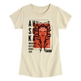 thumbnail image 1 of Star Wars - Ahsoka Collage - Toddler And Youth Girls Fitted Short Sleeve Graphic T-Shirt, 1 of 4
