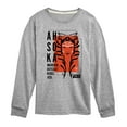 thumbnail image 1 of Star Wars - Ahsoka Collage - Toddler And Youth Long Sleeve Graphic T-Shirt, 1 of 5