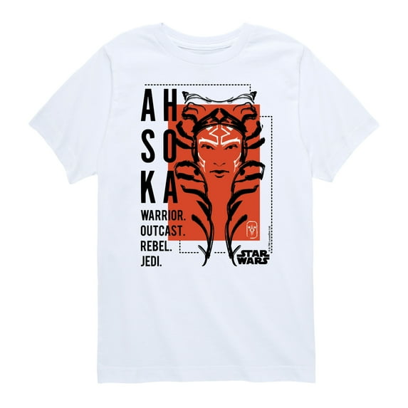 Star Wars - Ahsoka Collage - Toddler And Youth Short Sleeve Graphic T-Shirt