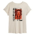 thumbnail image 1 of Star Wars - Ahsoka Collage - Women's Oversized Graphic T-Shirt, 1 of 4