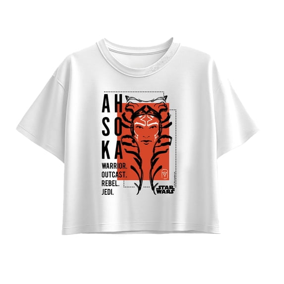 Star Wars - Ahsoka Collage - Youth Girls Boxy T-Shirt