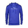 thumbnail image 1 of Star Wars Ahsoka Disney+ Series Logo Ahsoka Tano Disney Plus - Pullover Hoodie for Adults - Customized-Royal, 1 of 5