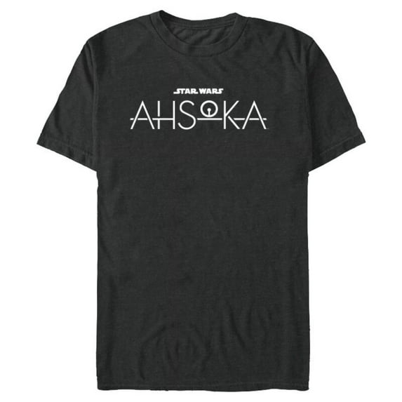 Star Wars Ahsoka Disney+ Series Logo Ahsoka Tano Disney Plus - Short Sleeve Blended T-Shirt for Adults - Customized-Dark Heather