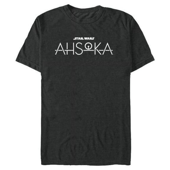 Star Wars Ahsoka Disney+ Series Logo Ahsoka Tano Disney Plus - Short Sleeve Blended T-Shirt for Adults - Customized-Dark Heather