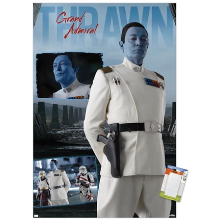 Star Wars: Ahsoka - Grand Admiral Thrawn Wall Poster, 22.375" x 34"