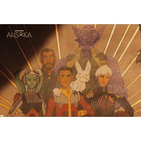 Star Wars: Ahsoka - Painting Wall Poster, 22.375" x 34"