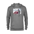 thumbnail image 1 of Star Wars Ahsoka Part 5 White Costume & Purrgil StarWhales - Pullover Hoodie for Adults - Customized-Athletic Heather, 1 of 5