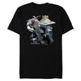 thumbnail image 1 of Star Wars Ahsoka Part 6 Sabine Huyang Thrawn Star Destroyer - Short Sleeve Blended T-Shirt for Adults - Customized-Black, 1 of 5