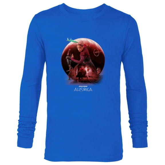 Star Wars Ahsoka Part 8 Morgan Elsbeth and Zombie Troopers - Long Sleeve T-Shirt for Men - Customized-Navy