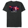 thumbnail image 1 of Star Wars Ahsoka Part Four Lightsaber Duel vs Marrok Disney+ - Short Sleeve Blended T-Shirt for Adults - Customized-Dark Heather, 1 of 5